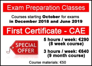 cursos de preparación para exámenes de Cambridge foto