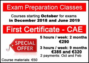 cursos de preparación para exámenes de Cambridge foto