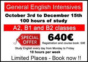 General Intensive classes poster