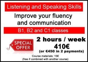 Clases de conversación en inglés