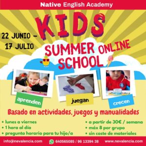 curso intensivo de verano para niños