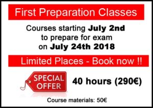 curso de preparación para el Cambridge first certificate