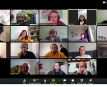 Los profesores se reúnen online!