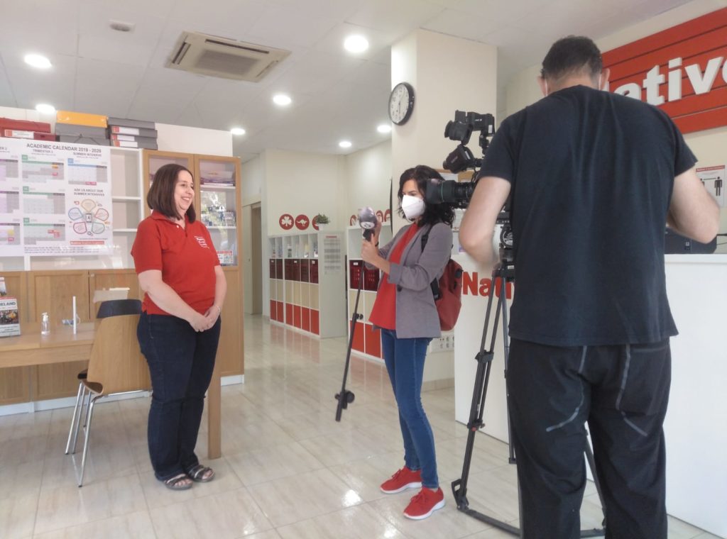 Liz TV interview