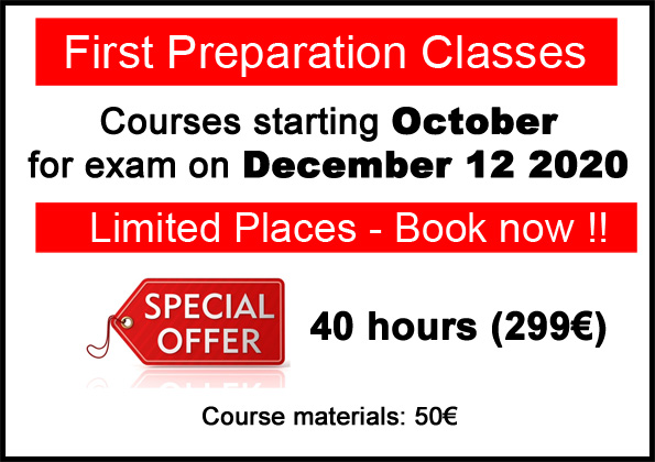 curso de preparacion para el Cambridge first certificate